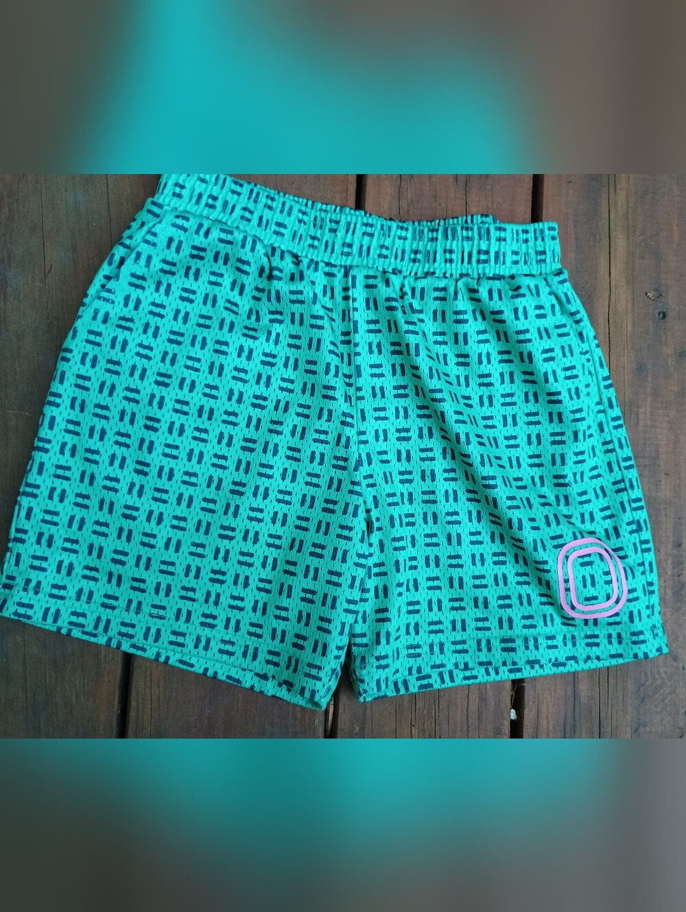 Overtime Boys Grid Rat Multicoloured Shorts Size L Youth Aqua Basketball Gym